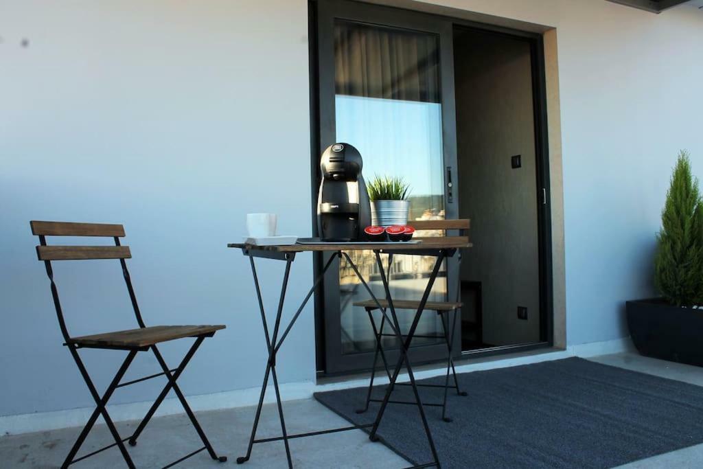 Stylish Seaview Rooftop Thessaloniki Buitenkant foto