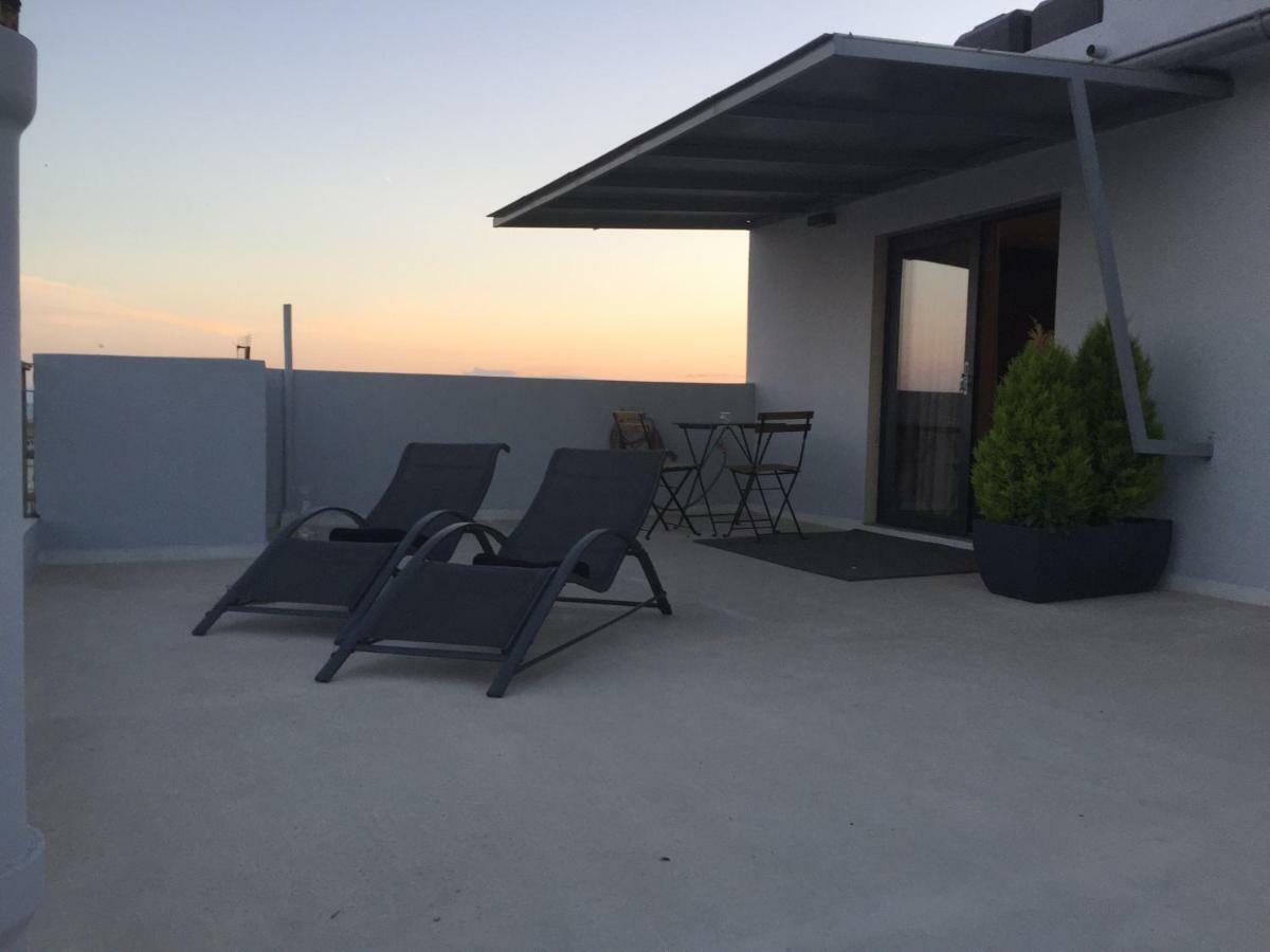 Stylish Seaview Rooftop Thessaloniki Buitenkant foto
